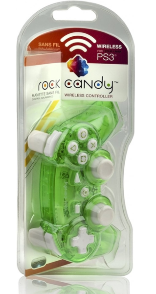 Mando ps3 Rock Candy Wireless Verde Mando ps3 Rock Candy Wireless Verde